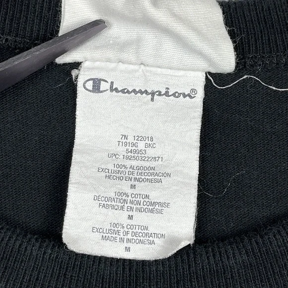 Champion Shirt Mens Medium‎ Running Man Logo Gym Active Casual Athleisure Tee - Picture 8 of 13